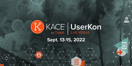 KACE UserKon 2022: Meet the experts face-to-face at the Geek Bar