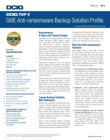 DCIG Names Quest NetVault Plus a Top 5 SME Anti-Ransomware Backup Solution