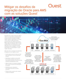 Mitigar os desafios da migração de Oracle para AWS com as soluções Quest