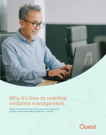 Why it is time to redefine endpoint management